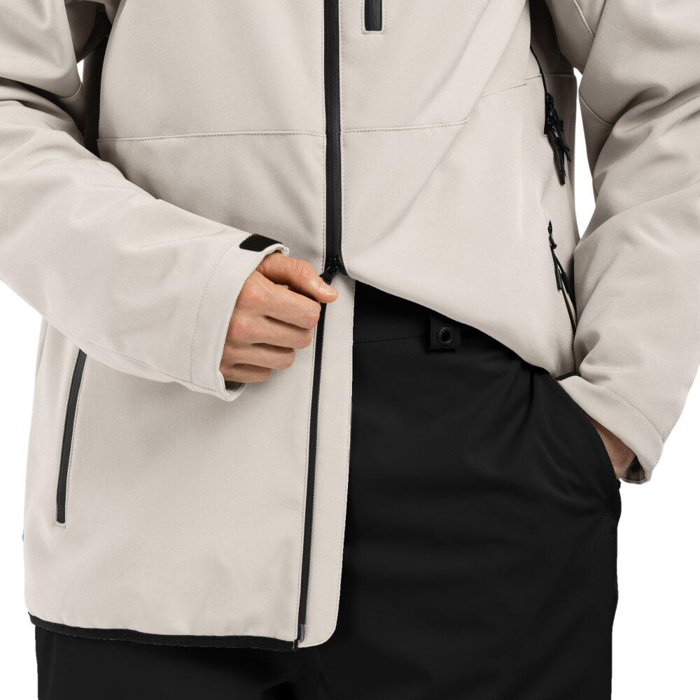 Herren Wintersport snowboardjacke für W2 Cerro Beige 5/8