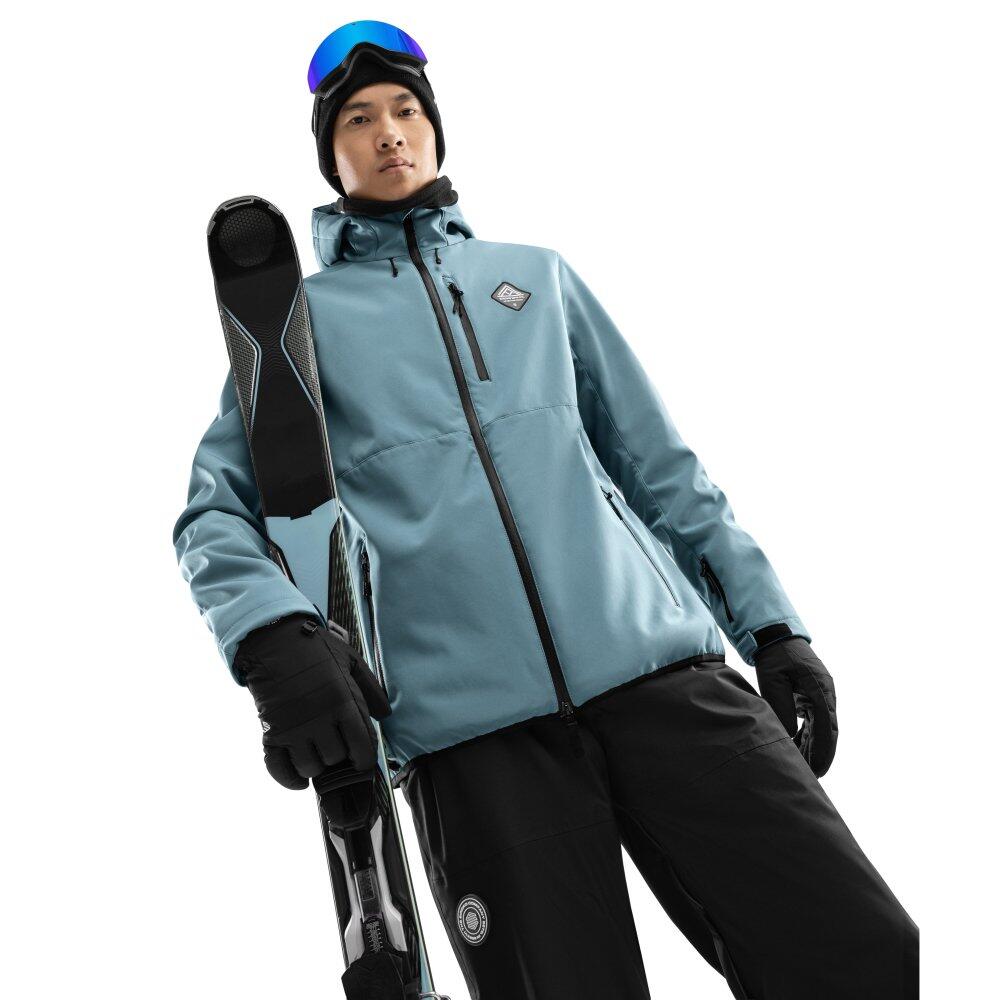 Men Winter sports 's snowboard jacket W2 Beluga Steel Blue