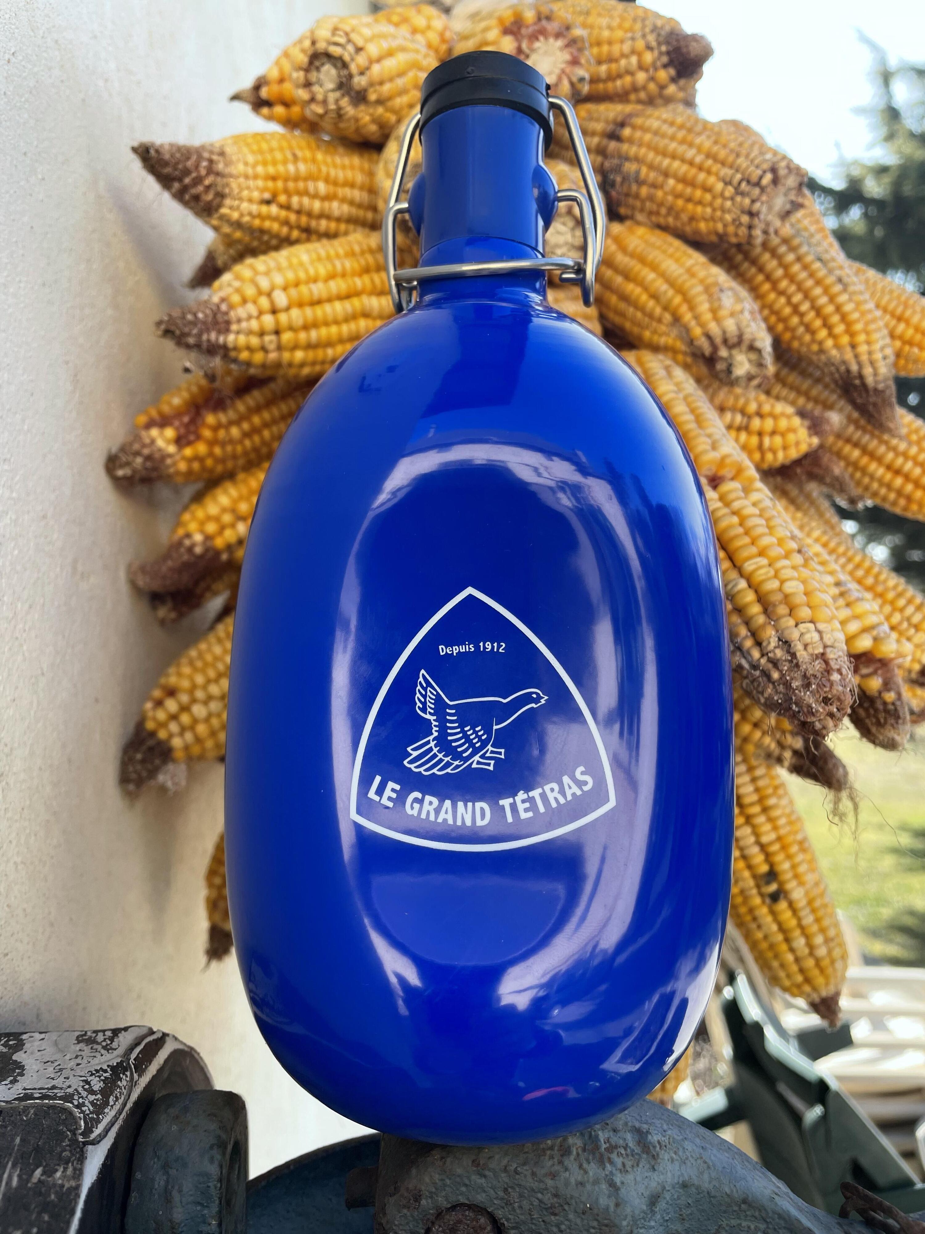 La Gourde Française Concave 1 litre - Bleue 5/7