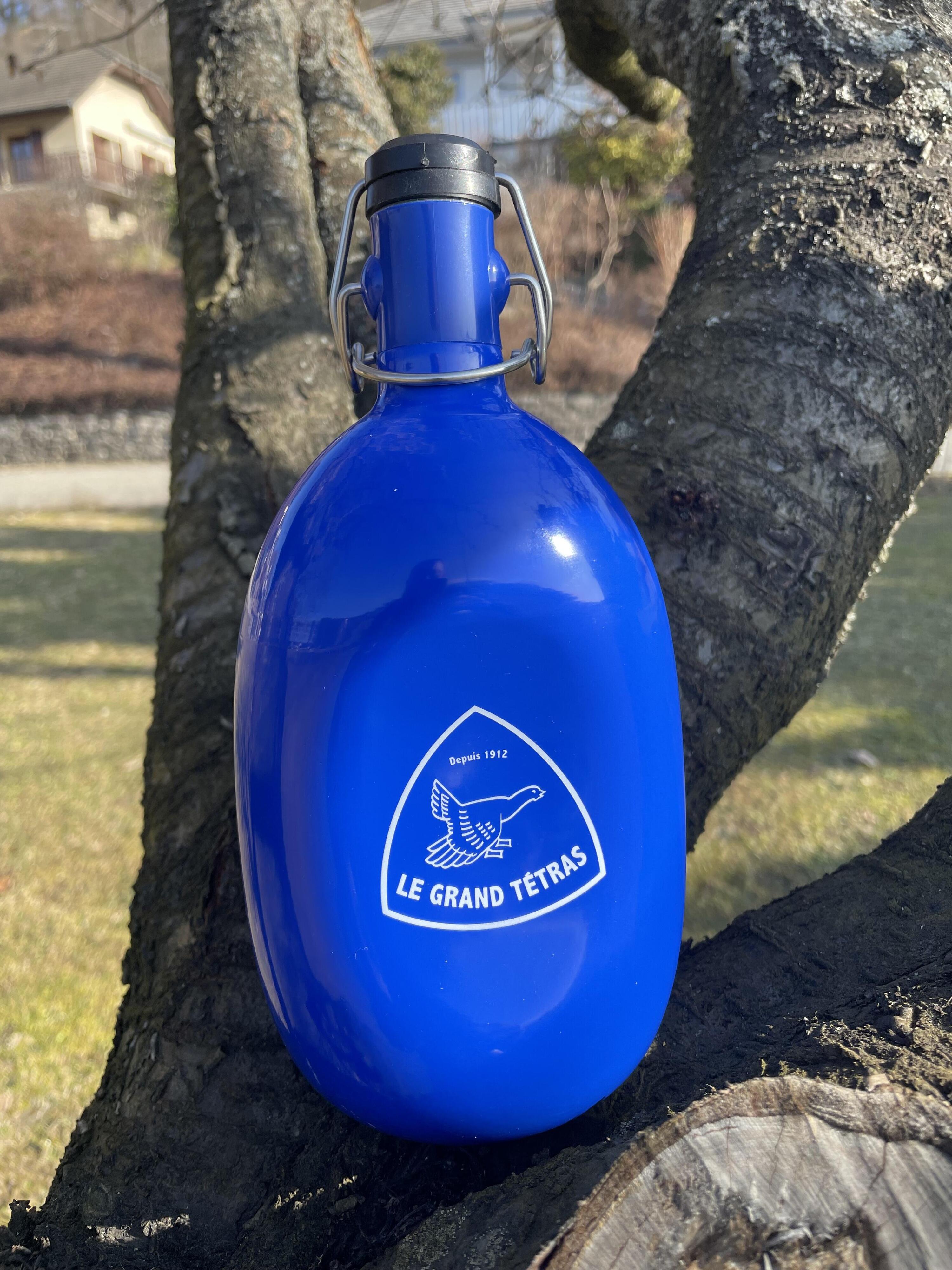 La Gourde Française Concave 1 litre - Bleue 4/7