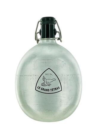 La Gourde Française Ovale 1 litre - Métal en Aluminium recyclé