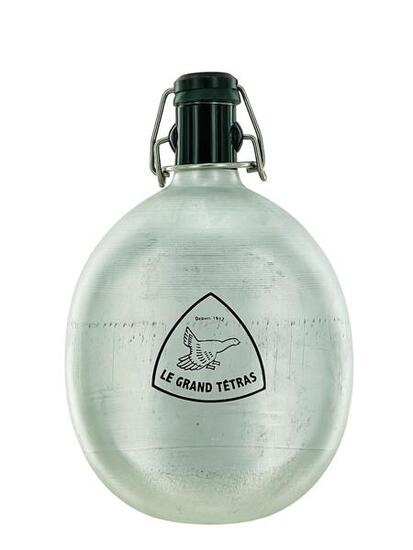 La Gourde Française Ovale 1 litre - Métal en Aluminium recyclé