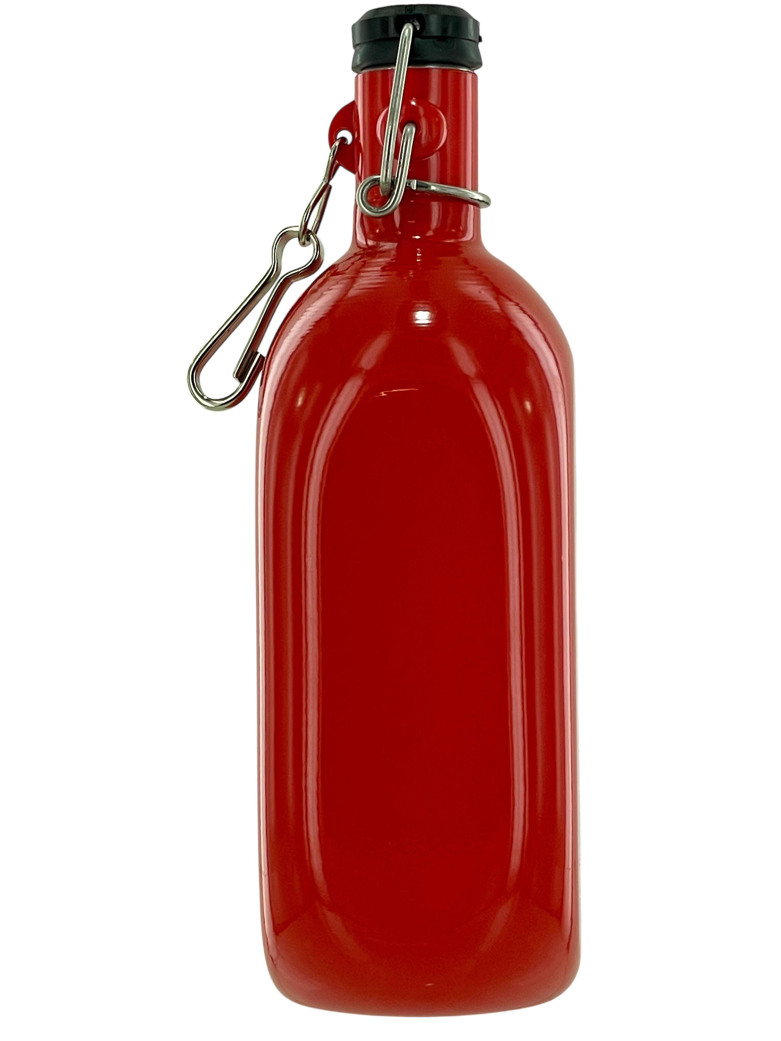 La Gourde Française Carrée 1 litre - Rouge 2/7