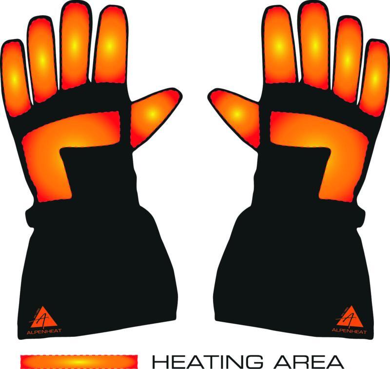 AG2 Gants chauffants épais pour randonnée/ski - S 4/5