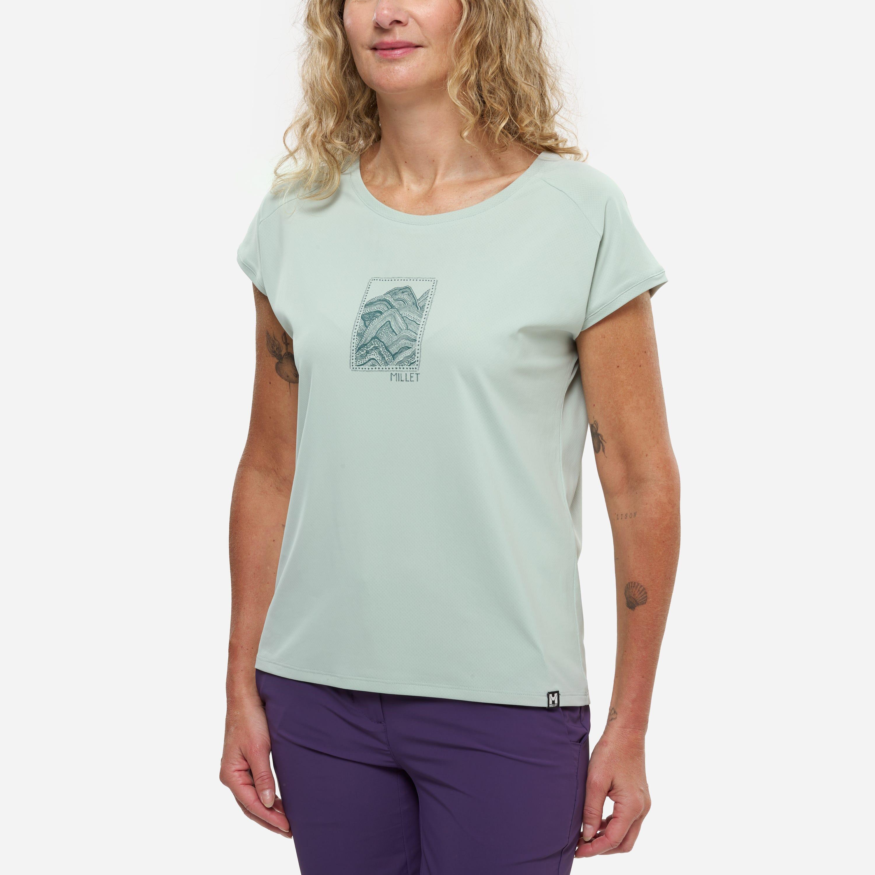 T-Shirt Randonnée - Trekking pour femme SENECA 3/4