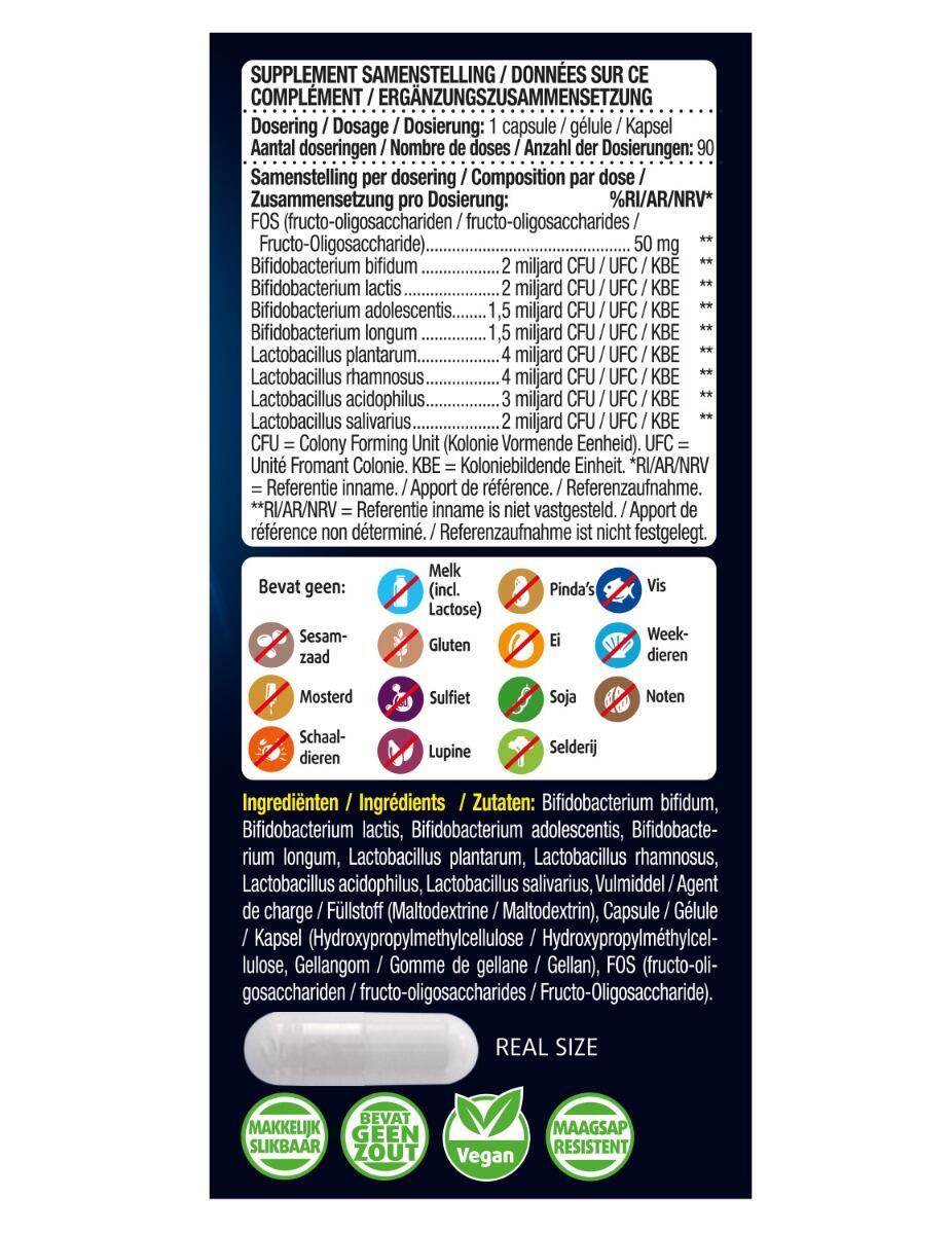 Lucovitaal Pre & Probiotica 90 capsules 3/5