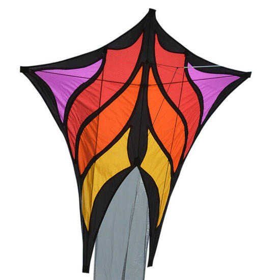 Einleiner Drachen Spiderkites Brasington Between the lines #3 030090-3 Orange