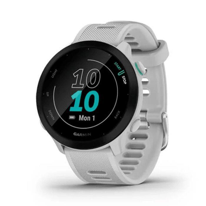 Tweedehands - Garmin Forerunner 55 GPS Multisporthorloge, Wit - Als nieuw 1/4