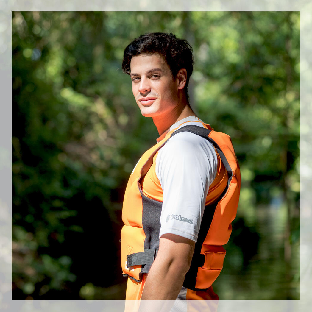 Rettungsweste für Paddeln & Wassersport, Größe L-XL 3/6