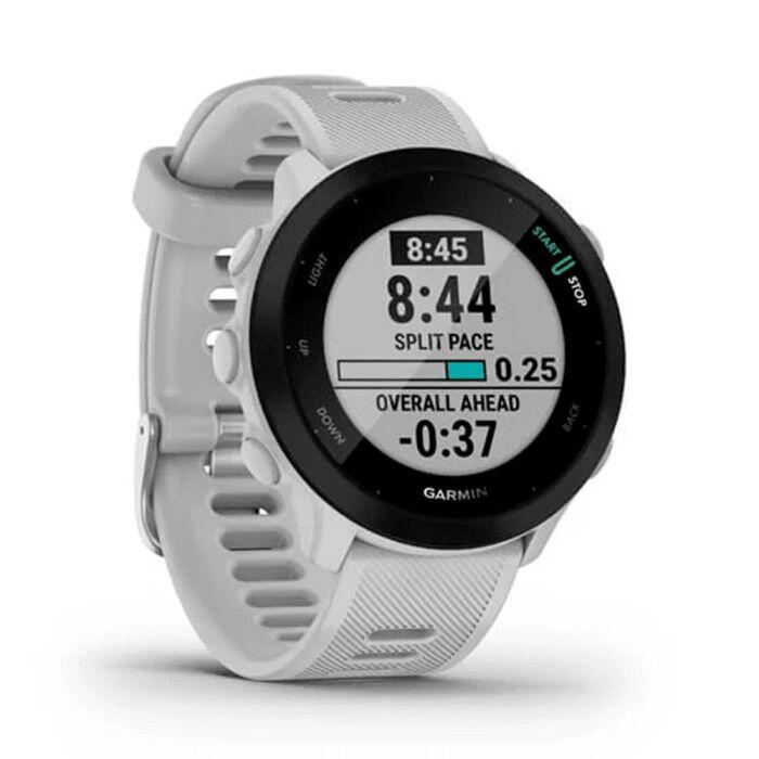 Tweedehands - Garmin Forerunner 55 GPS Multisporthorloge, Wit - Als nieuw 3/4