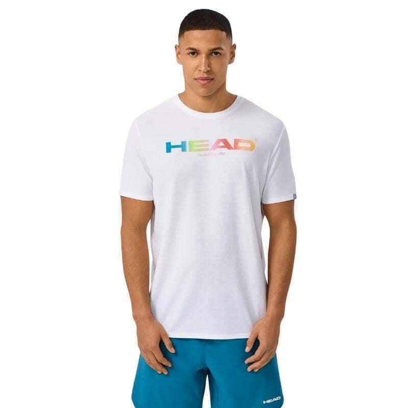 Camiseta Head Rainbow White 4/7