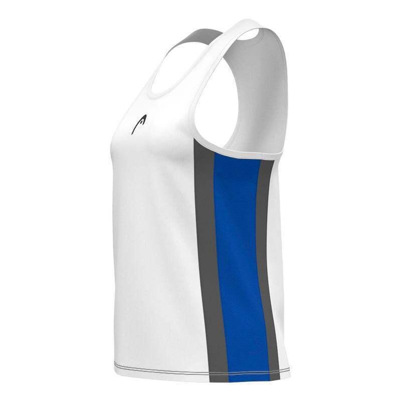 Camiseta Head Club 25 Blanco Azul Royal Junior 2/5