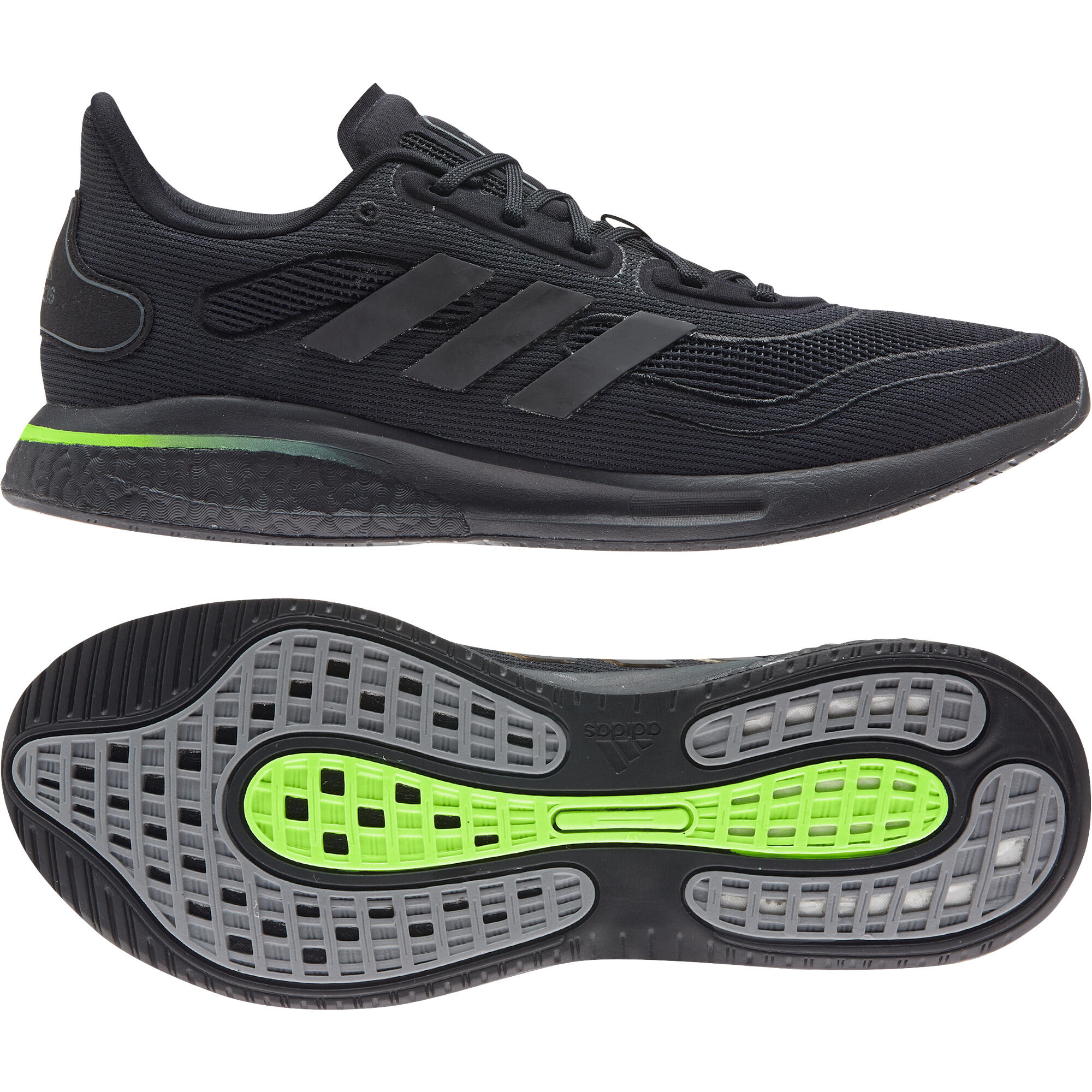 Buty do biegania Mężczyzna Adidas Supernova Boost czarny 3/5