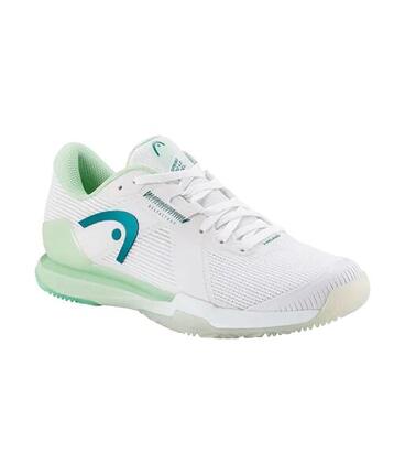 Zapatillas Head Sprint Pro 4.0 Blanco Verde Mujer