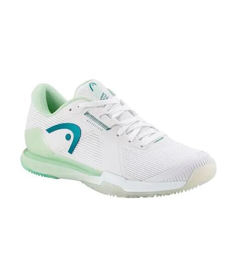 Zapatillas Head Sprint Pro 4.0 Blanco Verde Mujer
