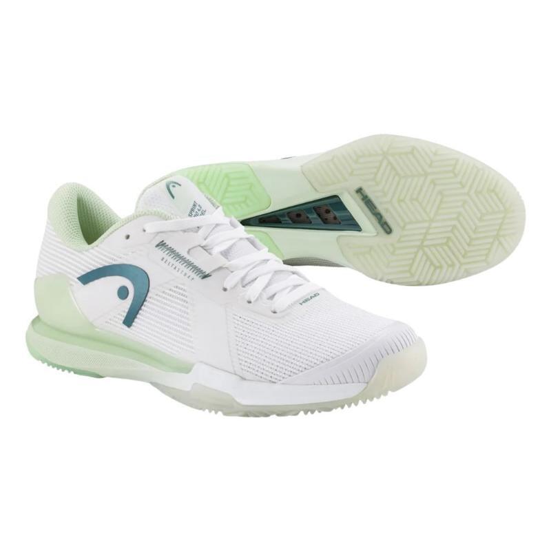 Zapatillas Head Sprint Pro 4.0 Blanco Verde Mujer 2/7