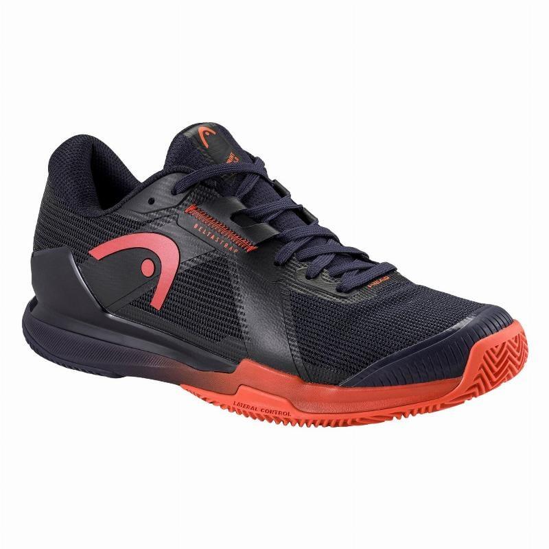 Zapatillas Head Sprint Pro 4.0 Clay Azul Oscuro Rojo 1/6