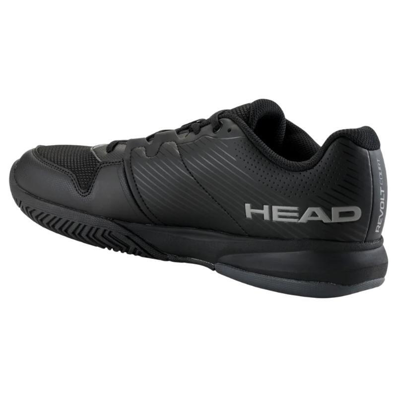 Zapatillas Head Revolt Court Negro Gris 4/5