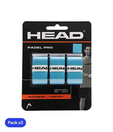 Surgrips Padel HEAD Padel Pro BLEU TRIPACK