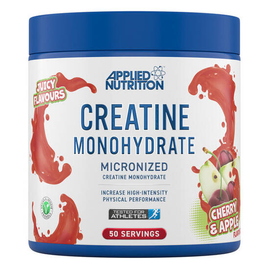Créatine monohydrate - Creatine Monohydrate Micronized - Cerise et Pomme