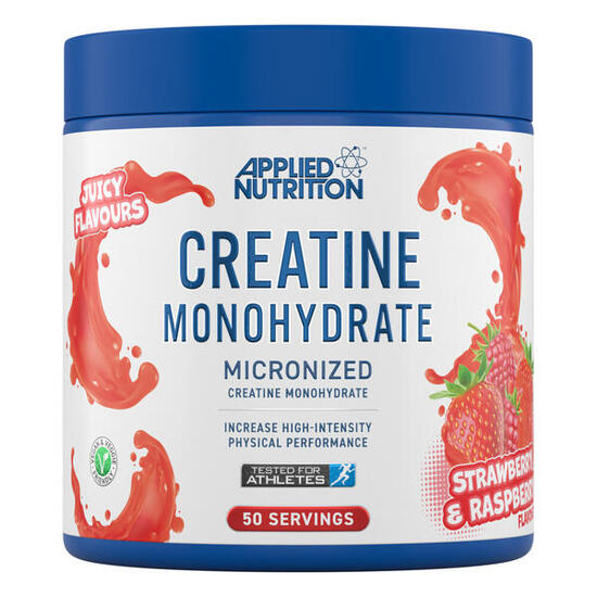 Créatine monohydrate - Creatine Monohydrate Micronized - Fraise et Framboise