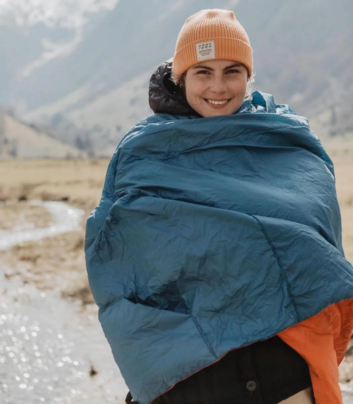 Coperta da campeggio multifunzione VERSATECH, calda e leggera 6/7