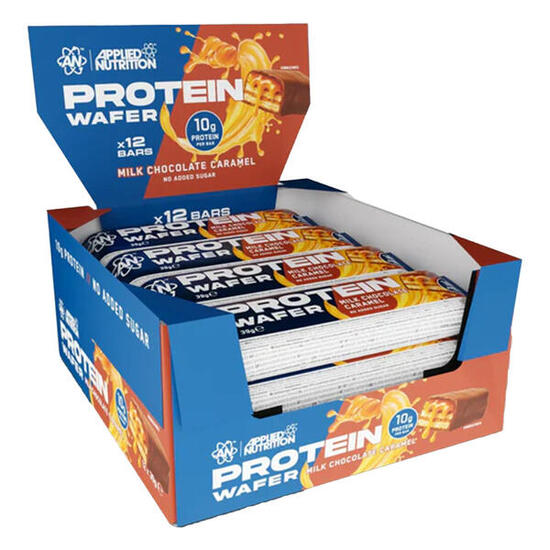 Gaufrettes protéinées - Protein Wafer - Chocolat au Lait et Caramel