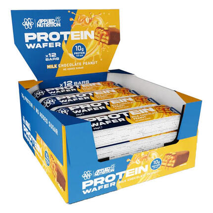Gaufrettes protéinées - Protein Wafer - Chocolat au Lait et Caramel