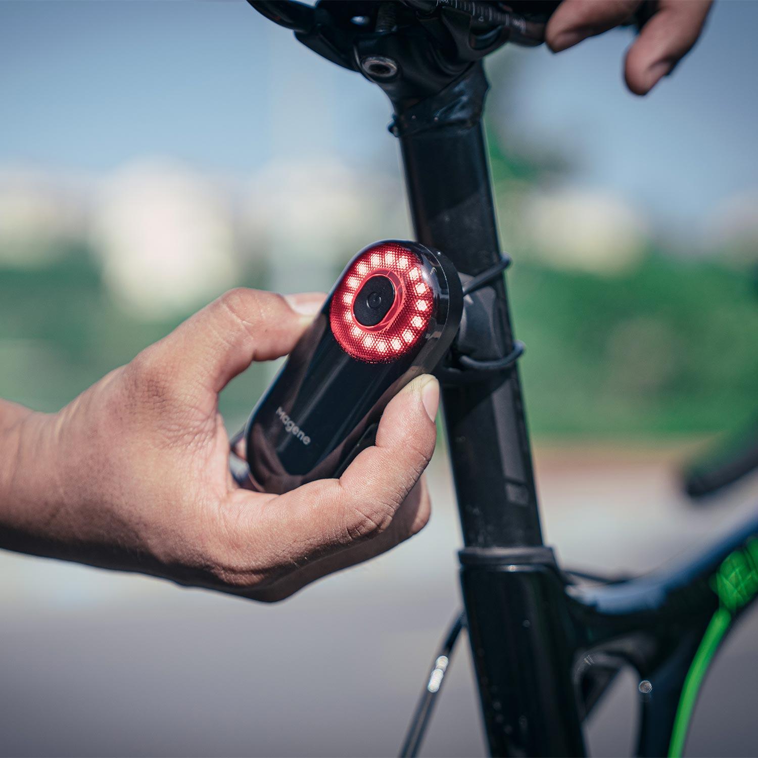 Luz + Sensor Ciclismo Radar Magene LR508 7/7