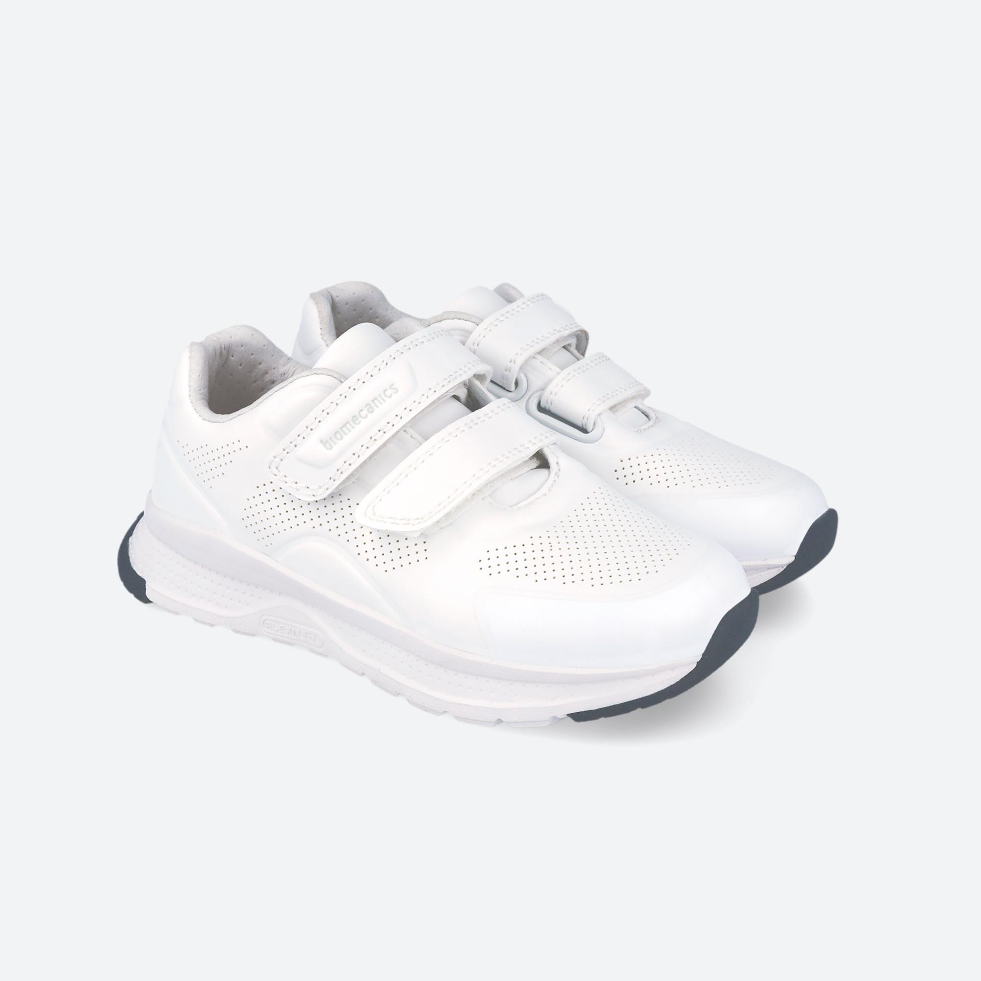 Zapatillas Niños Biomecanics 262250C Blancas Cierre Adherente 2/6