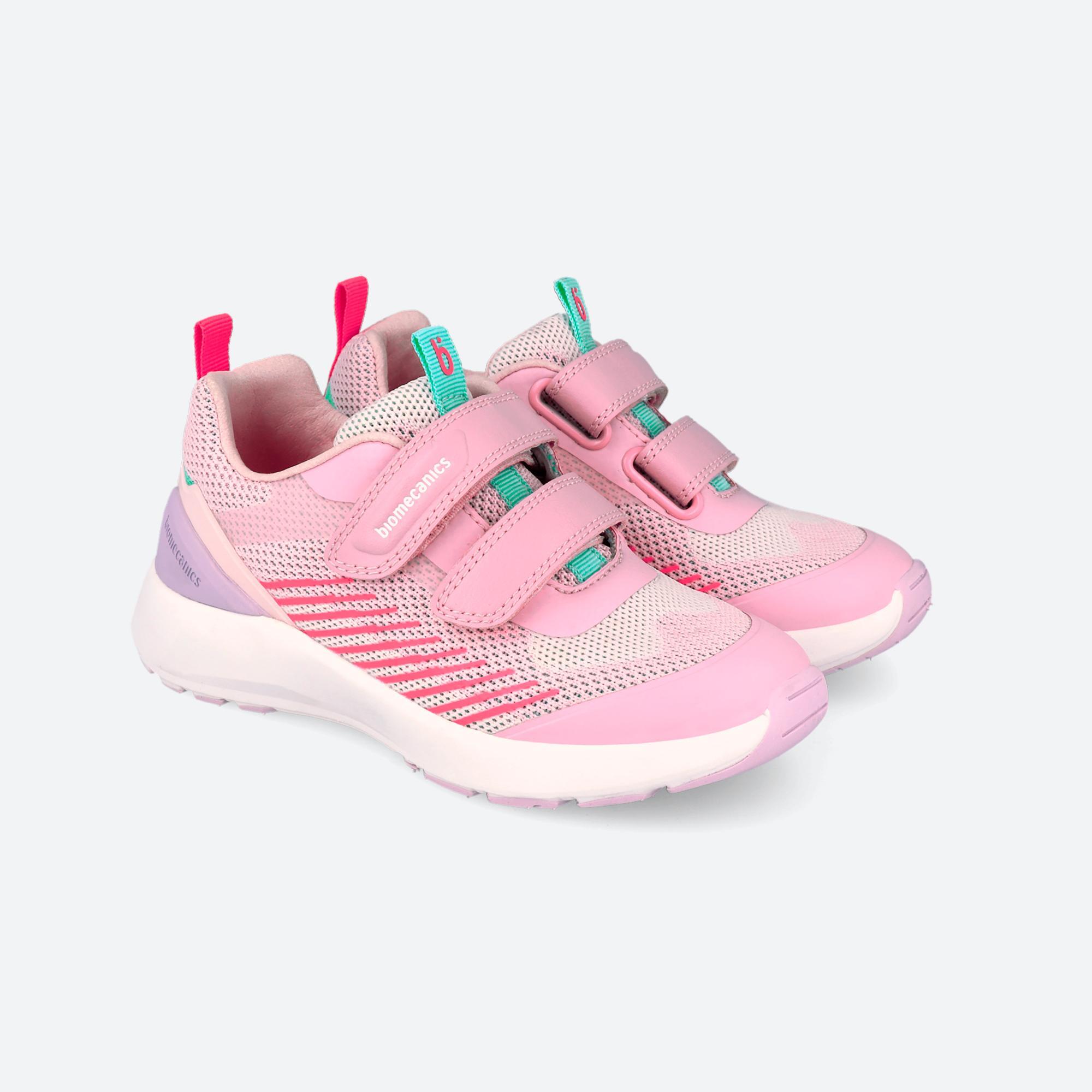 Zapatillas Niña Biomecanics 262276B Rosas Cierre Adherente 2/6