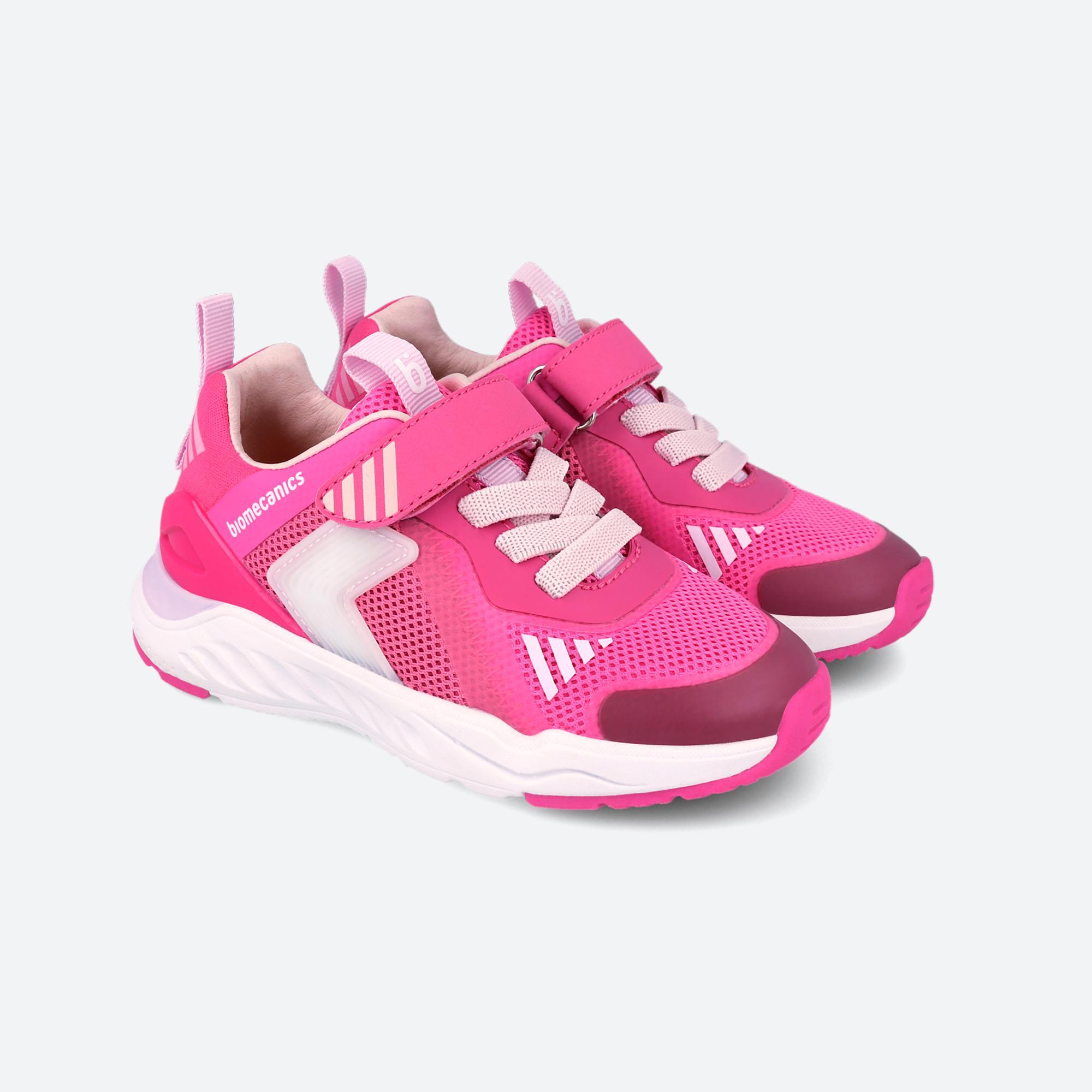Zapatillas Niña Biomecanics 262274B Fucsias Cierre Adherente 2/7