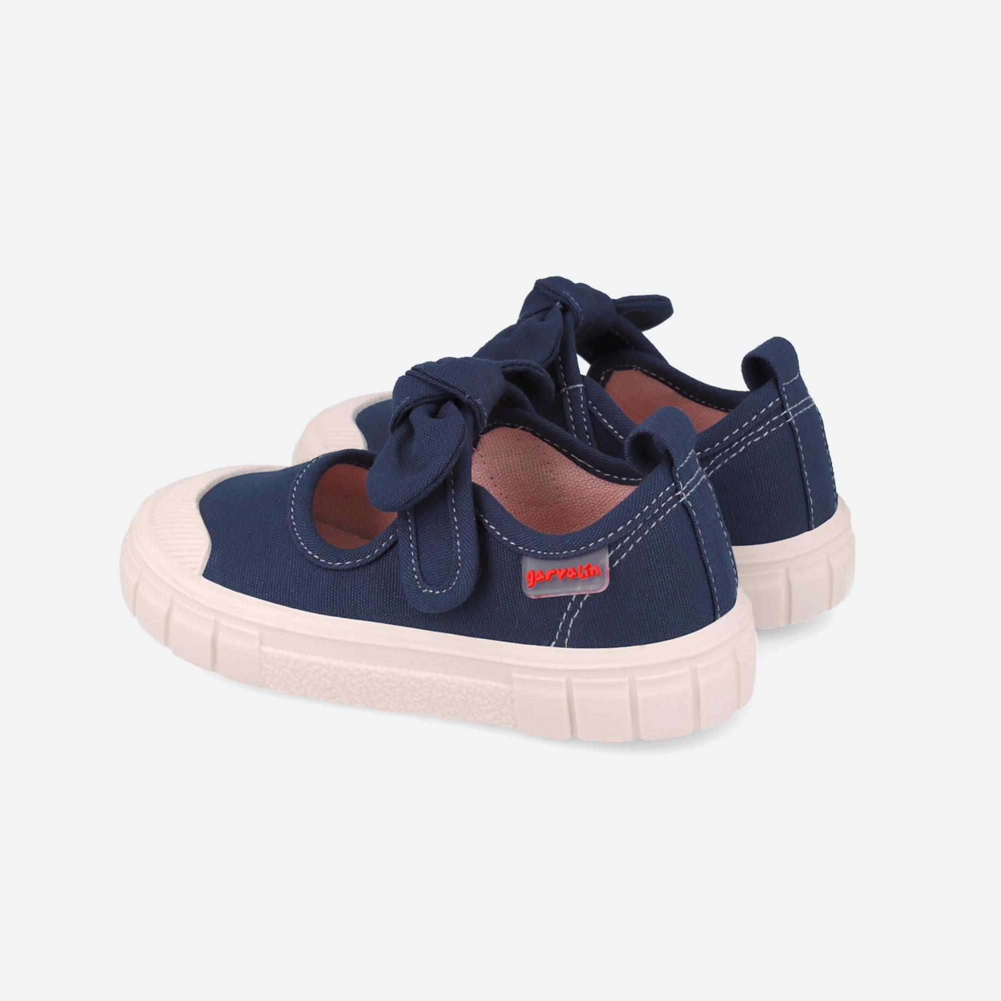 Zapatillas Barefoot Niña Garvalín 252380A Azul marino Cierre Adherente 5/6