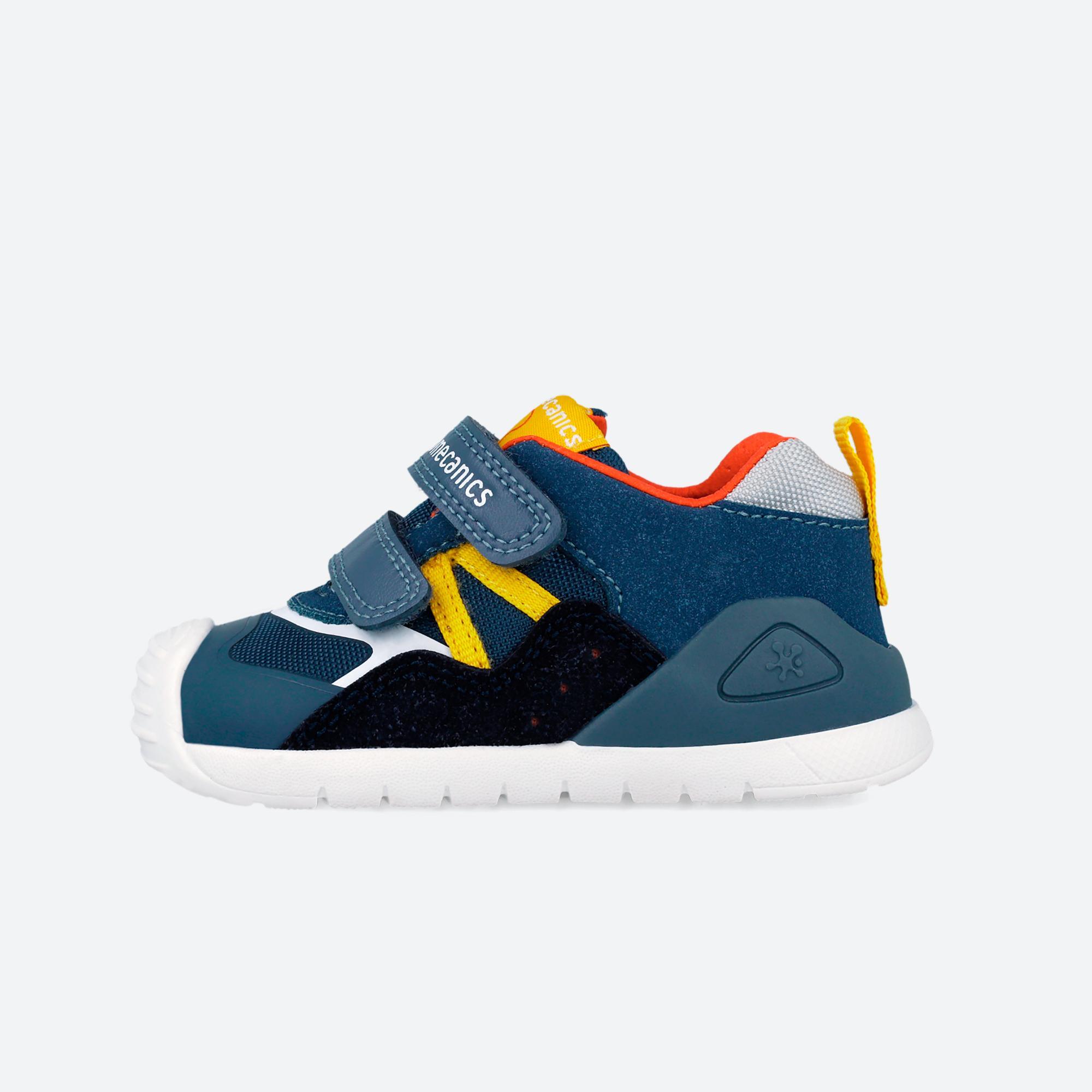 Zapatillas Primeros pasos Bebé Biomecanics 262122B Azules Cierre Adherente 5/6