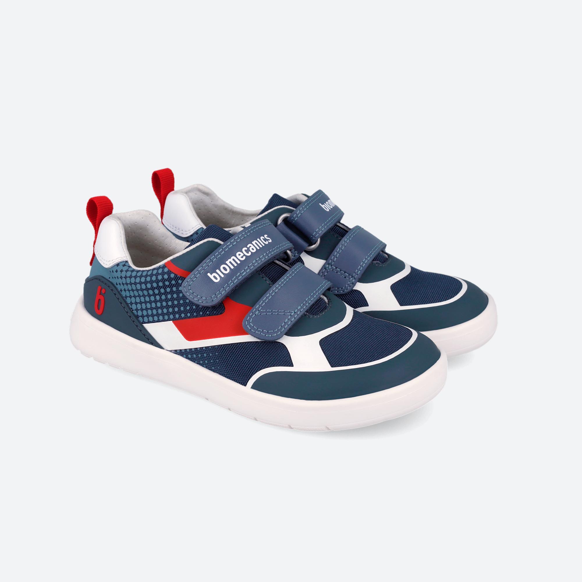 Sapatilhas Barefoot Menino Biomecanics 262260a em Azul com Velcro 2/7