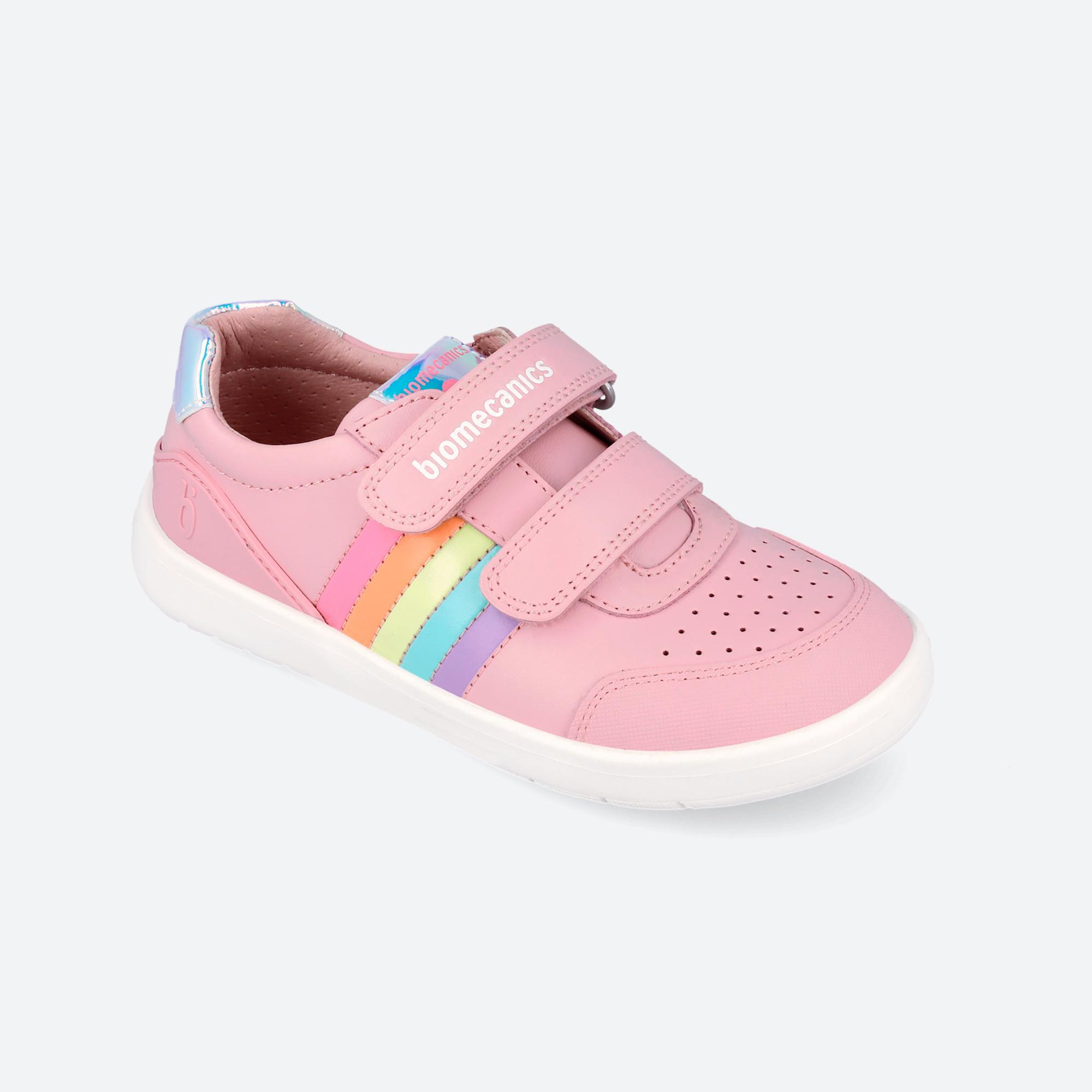 Zapatillas Barefoot Niña Biomecanics 262260C Rosas Cierre Adherente 4/7
