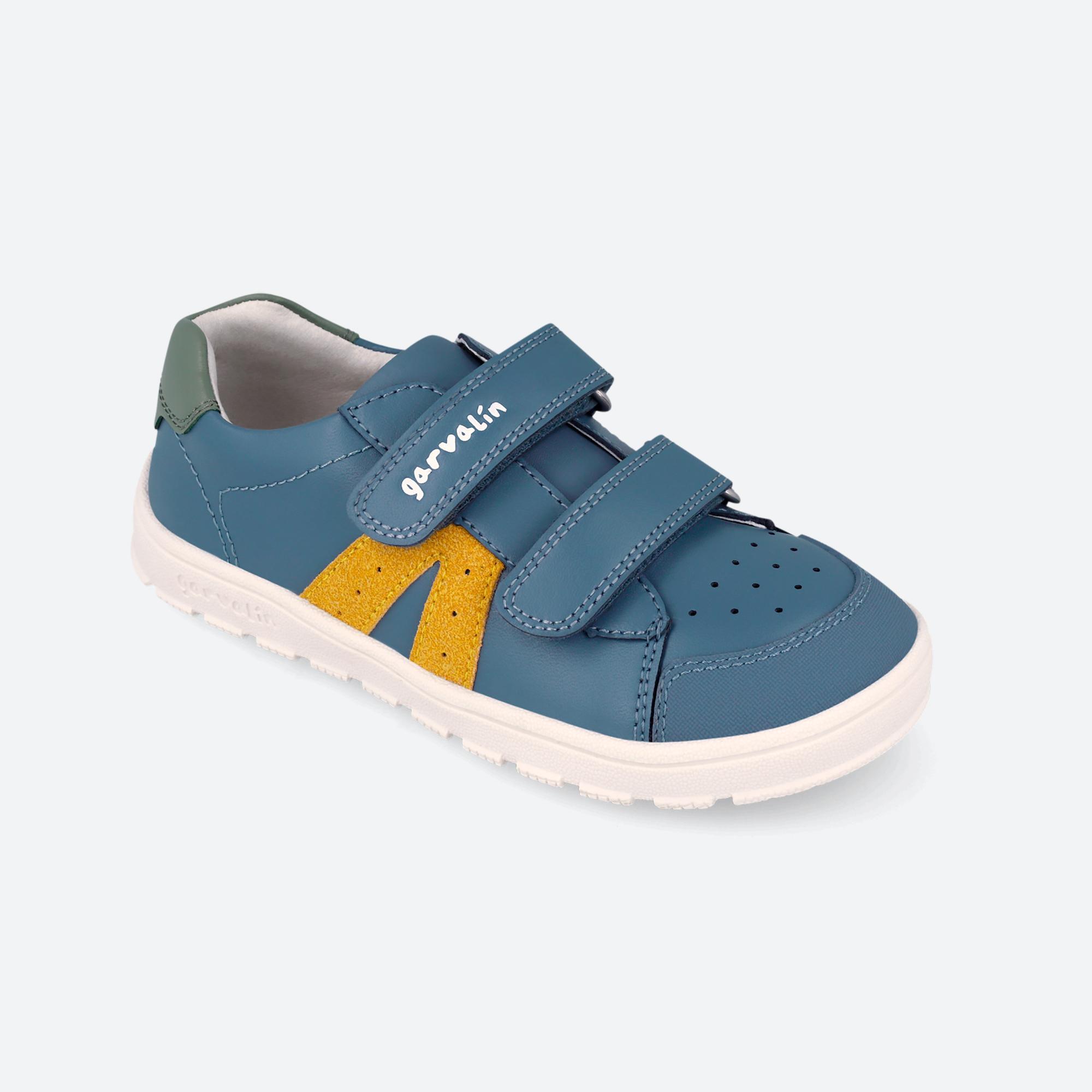 Zapatillas Barefoot Niño Garvalín 262500A Azules Cierre Adherente 4/7