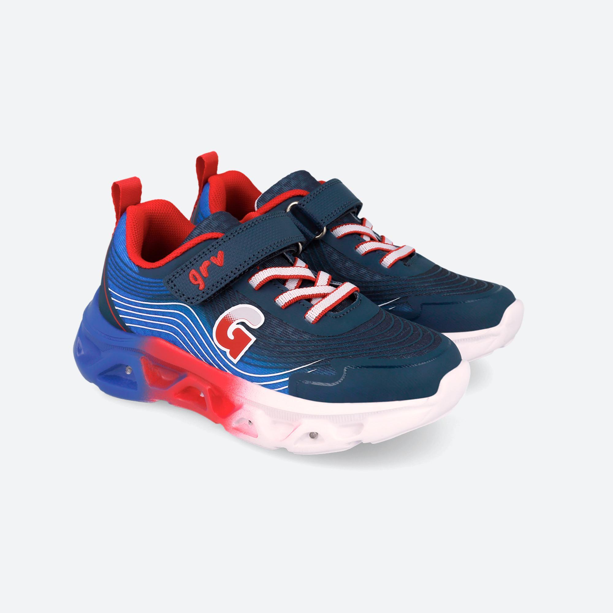 Zapatillas Niño Garvalín 262725A Azules Cierre Adherente 2/7