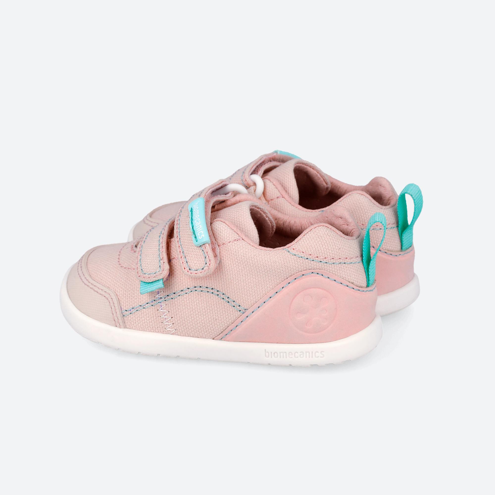Zapatillas Barefoot Bebé Biomecanics 262190E Rosas Cierre Adherente 5/7