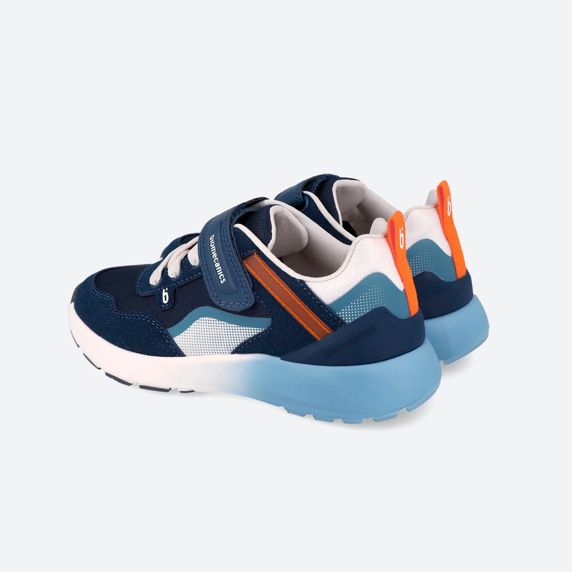 Zapatillas Niño Biomecanics 262275A Azules Cierre Adherente 3/6