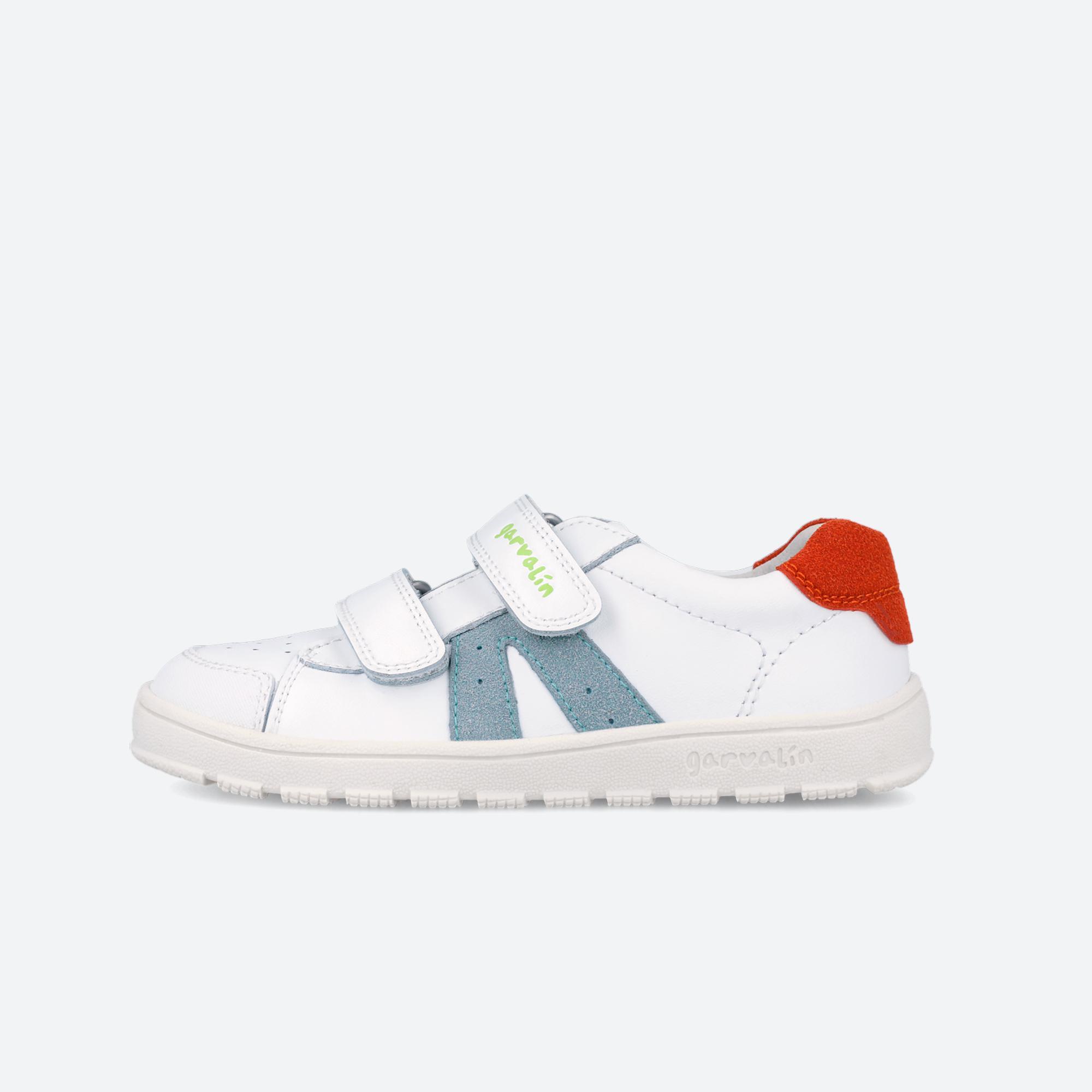 Sapatilhas Barefoot Menino Garvalín 262500b Brancas com Velcro 6/7
