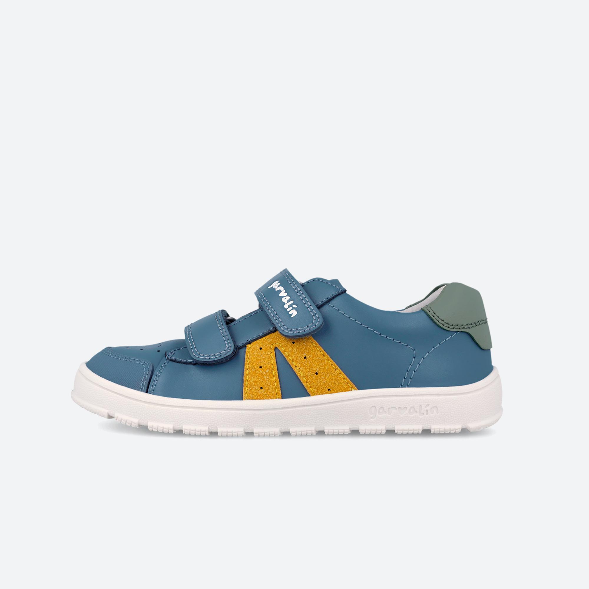 Zapatillas Barefoot Niño Garvalín 262500A Azules Cierre Adherente 6/7