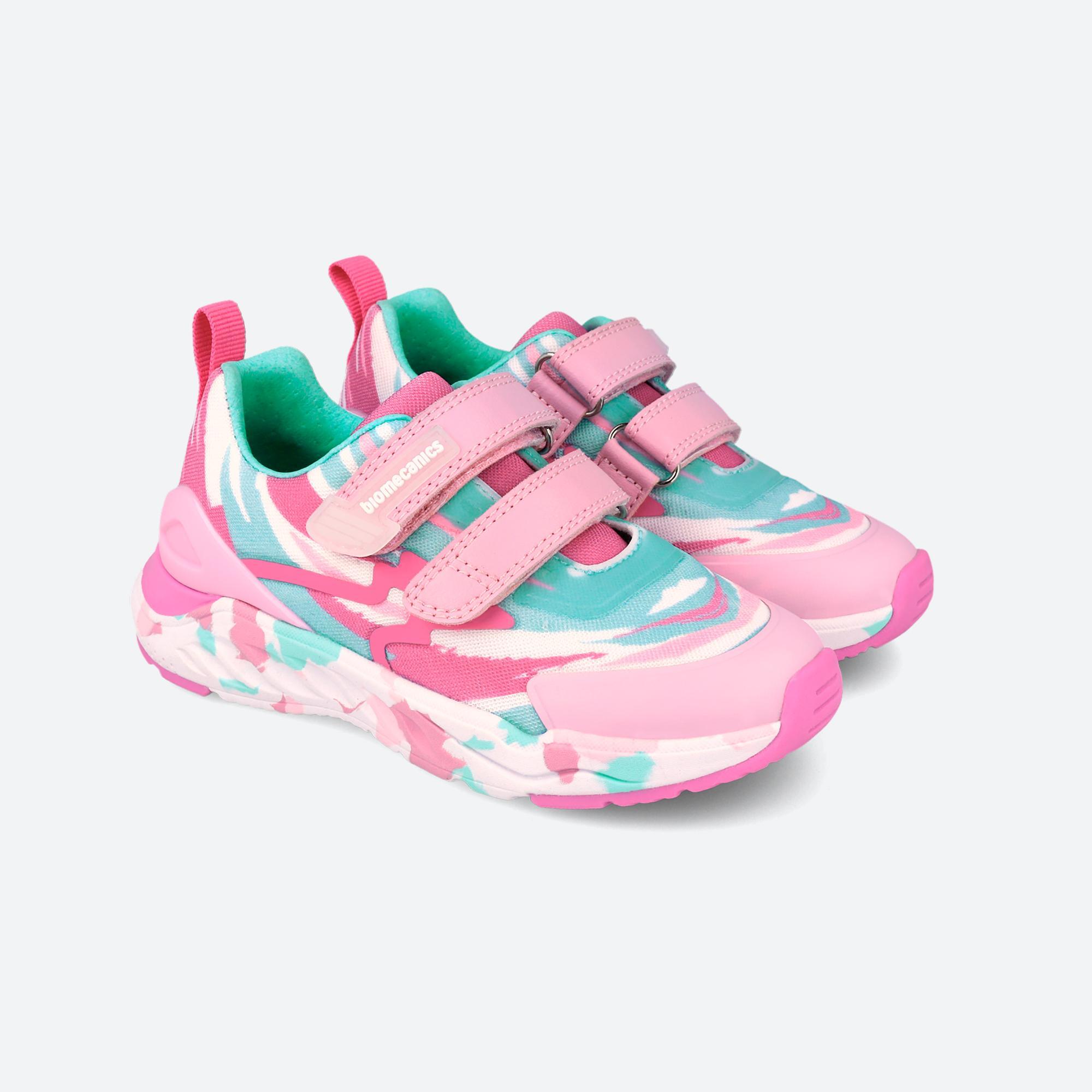 Zapatillas Niña Biomecanics 262271B Rosas Cierre Adherente 2/6