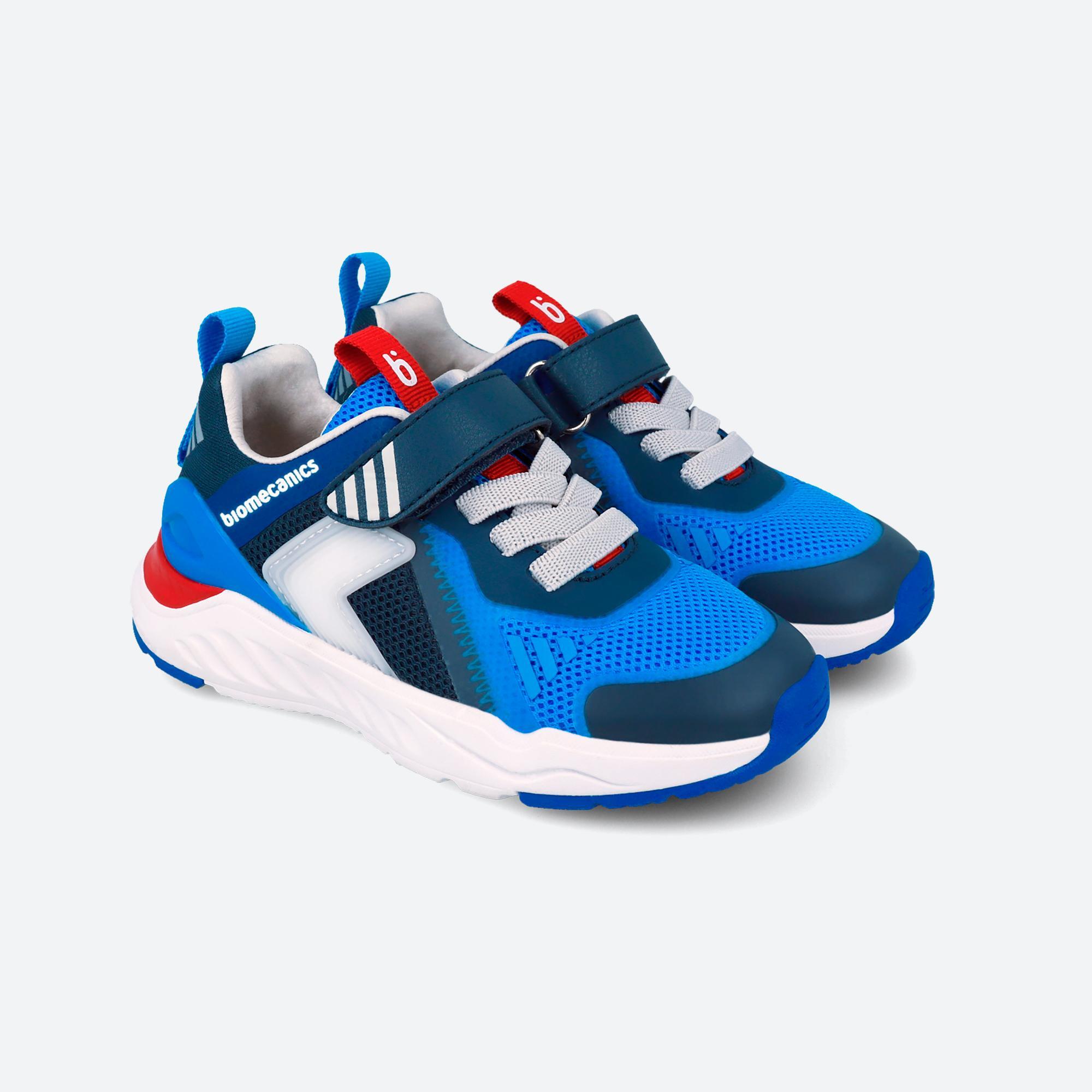 Zapatillas Niño Biomecanics 262274A Azules Cierre Adherente 2/7
