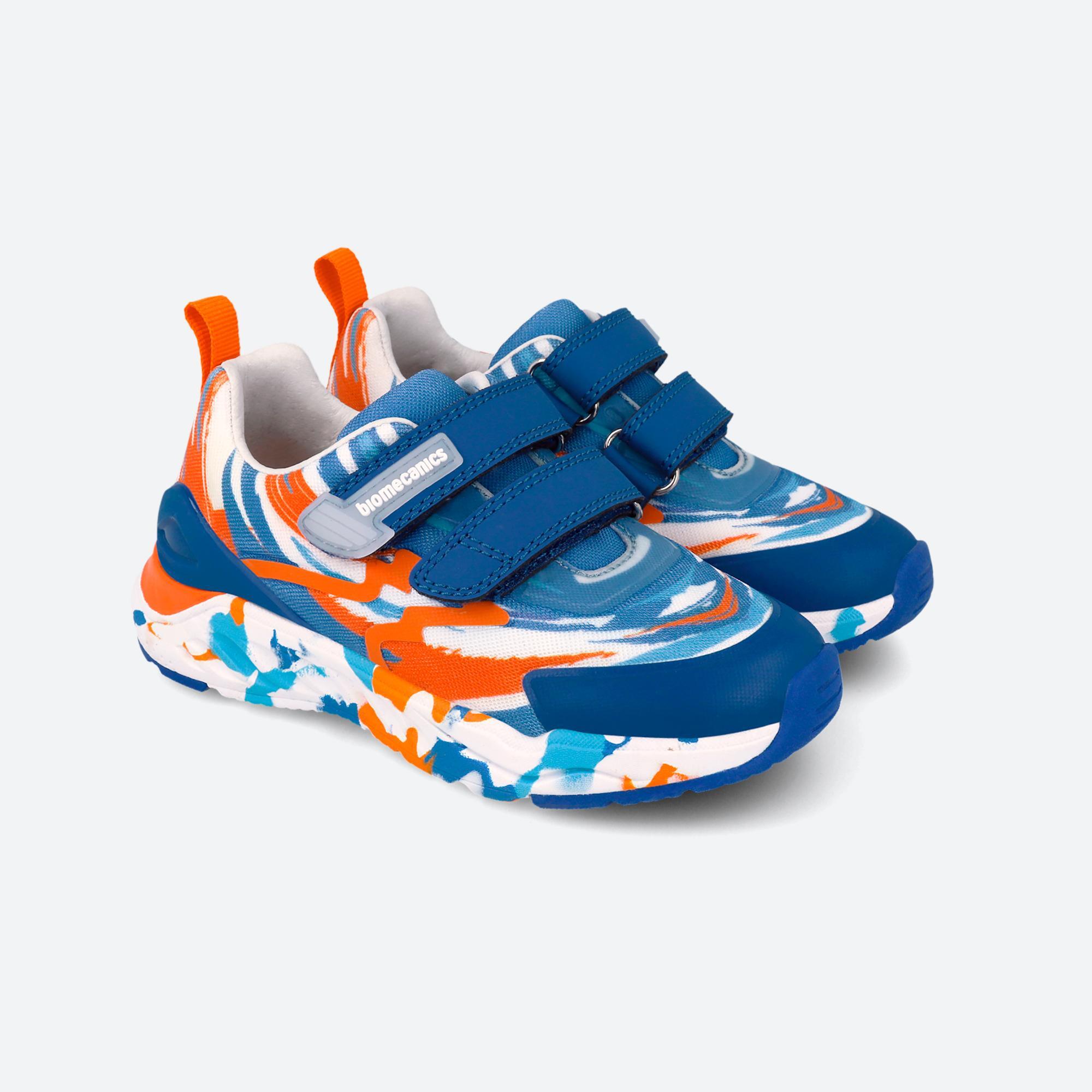 Zapatillas Niño Biomecanics 262271A Azules Cierre Adherente 2/6