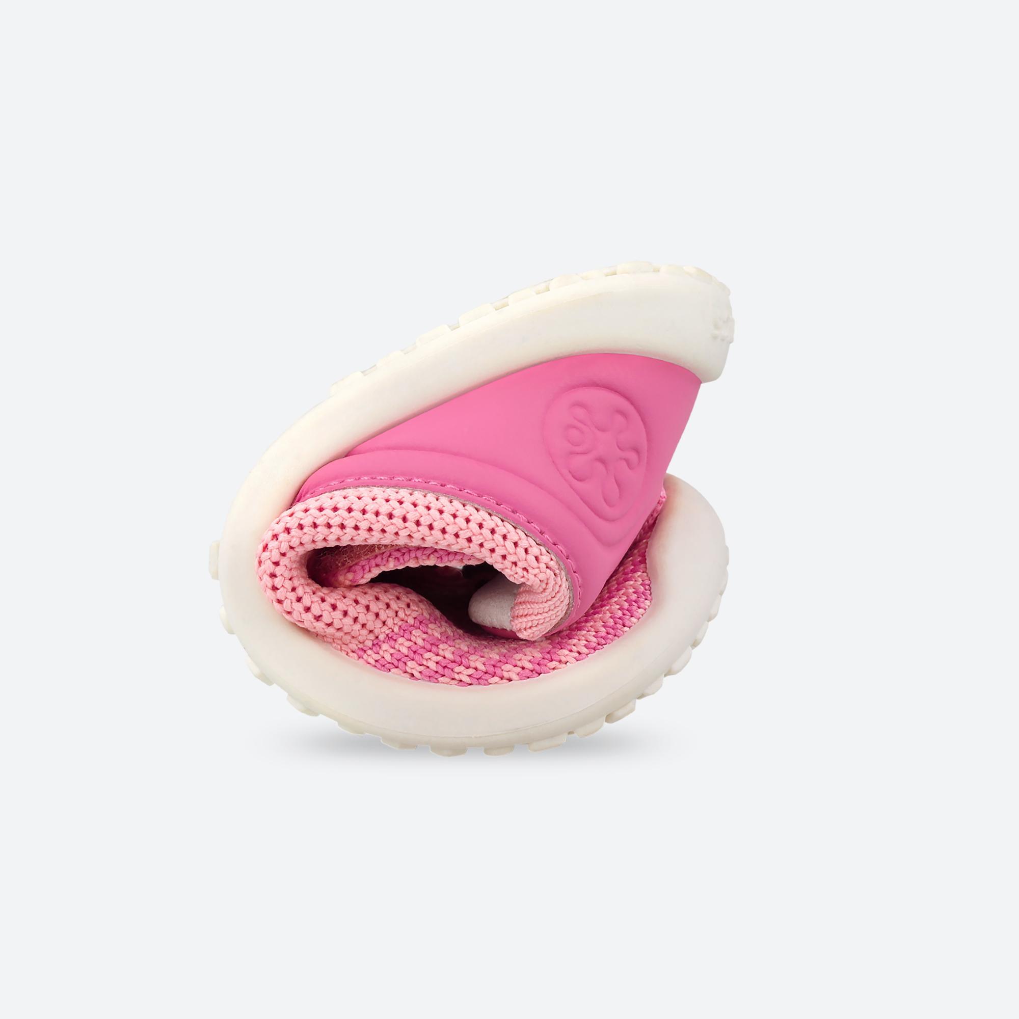 Sapatilhas Barefoot Bebé Biomecanics 262188e em Rosa com Velcro 3/7