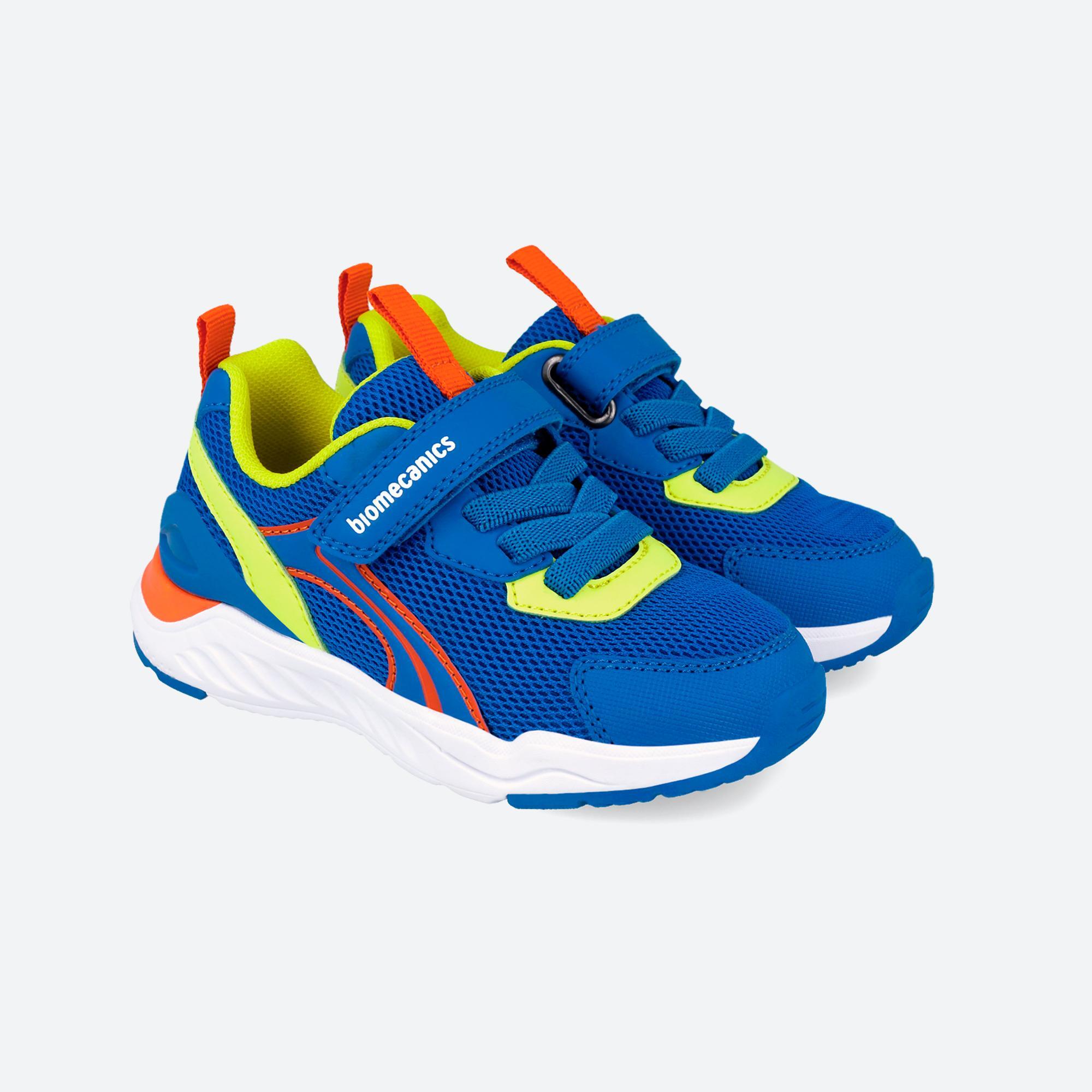 Zapatillas Niño Biomecanics 262273B Azules Cierre Adherente 2/6