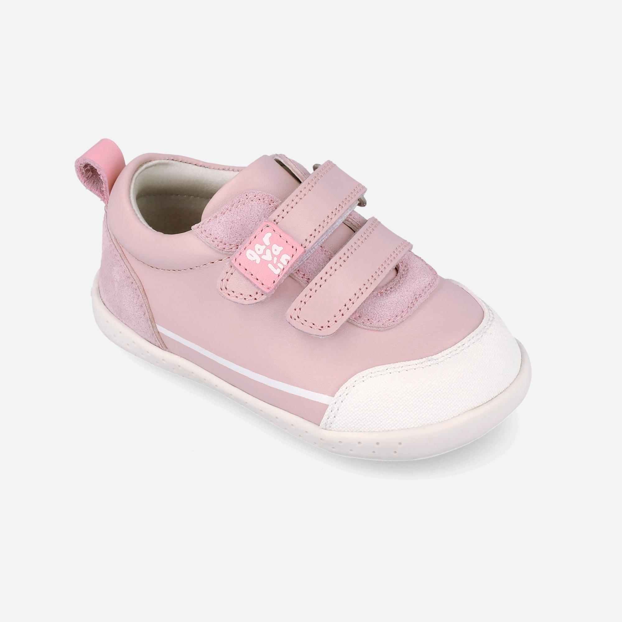 Zapatillas Primeros pasos Bebé Garvalín 262321C Rosas Cierre Adherente 4/7