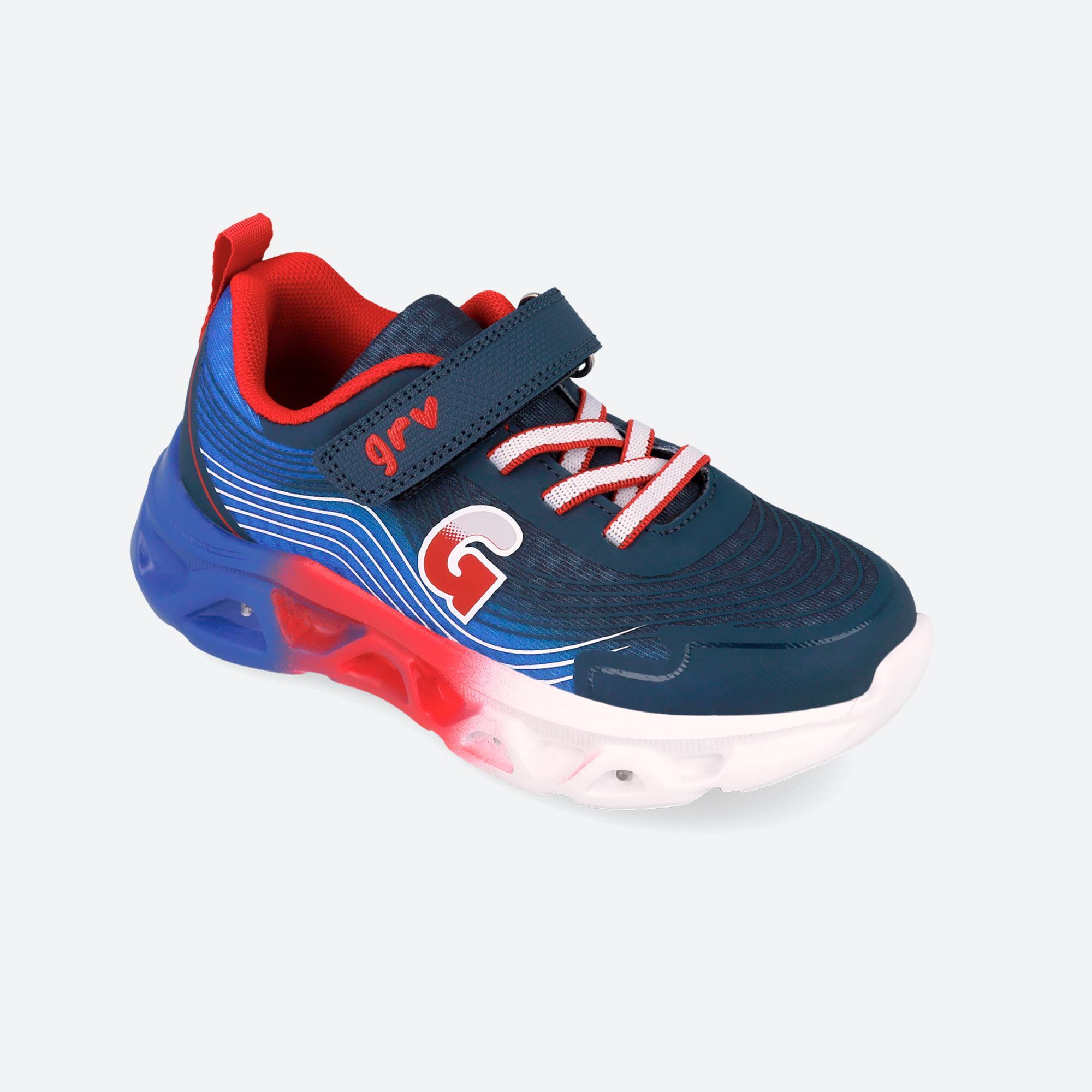 Zapatillas Niño Garvalín 262725A Azules Cierre Adherente 4/7