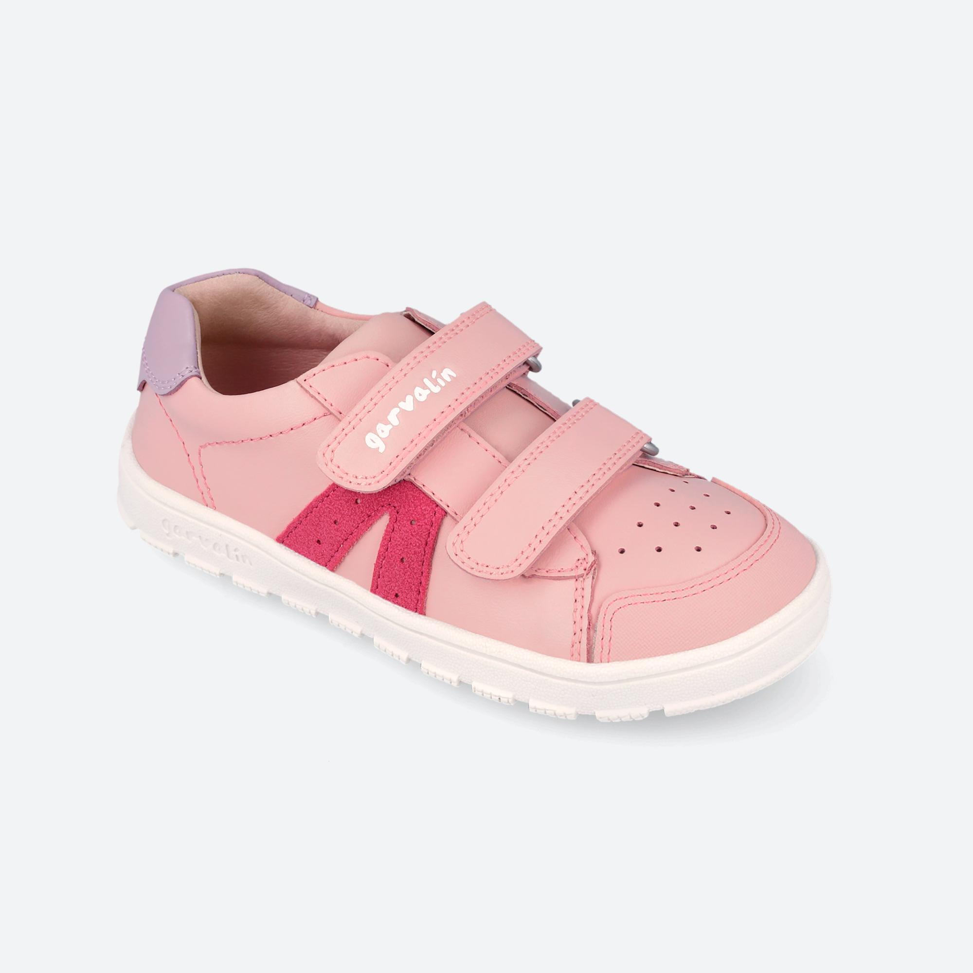 Zapatillas Barefoot Niña Garvalín 262500C Rosas Cierre Adherente 4/7